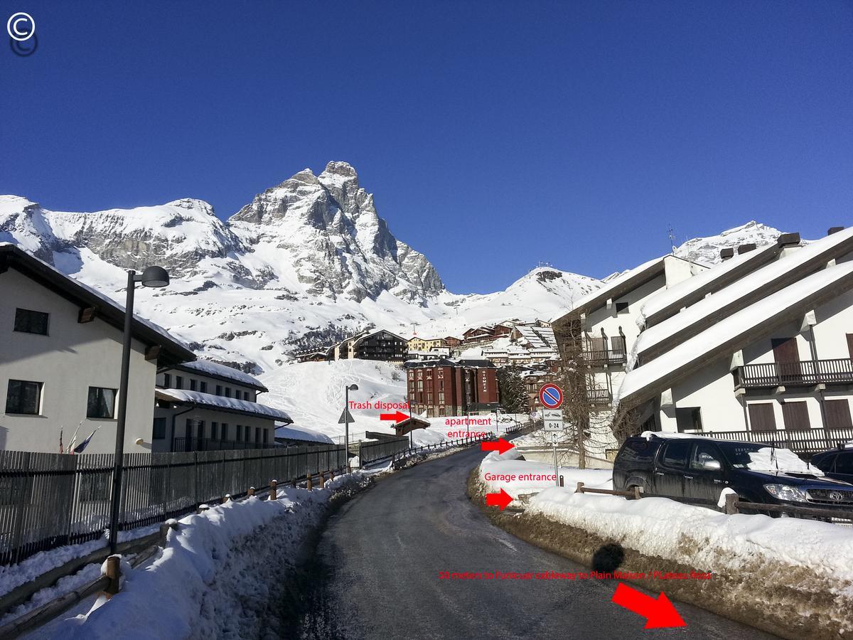 Breuil Cervinia Near Funicular Apartment With Private Garage Eksteriør bilde